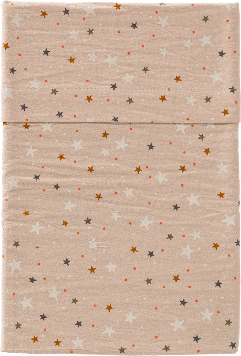 Cottonbaby - wieglaken - sterretjes beige - 75x90 cm.