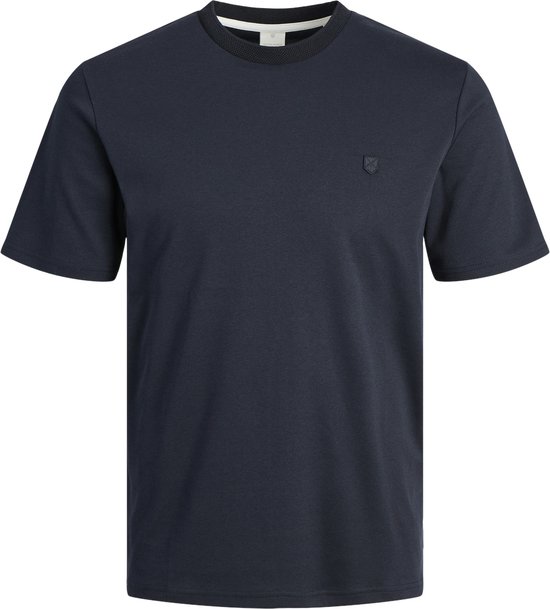 Jack & Jones T-shirt - Regular Fit - Blauw - 3XL Grote Maten