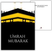 Umrah Mubarak - Islamitische Wenskaart - Umrah - Mekka - Medina - Bedevaart - Eid