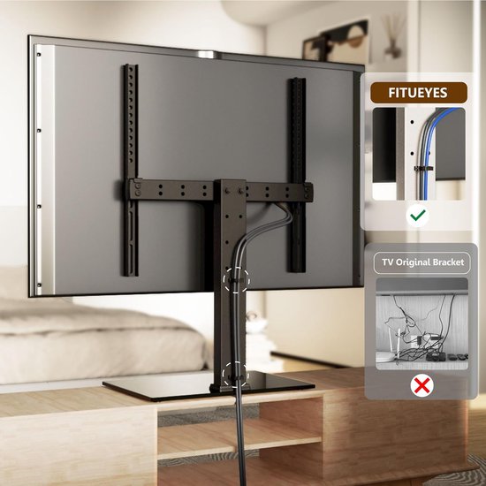 Vogel's TVM 3607 vaste tv-muurbeugel voor 40-100 inch tv's, Veilige