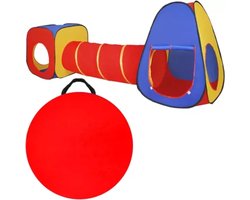 Kruzzel 3-in-1 Kinderentent: Tipi, Tunnel & Speelhuis - Multifunctioneel Speelplezier!
