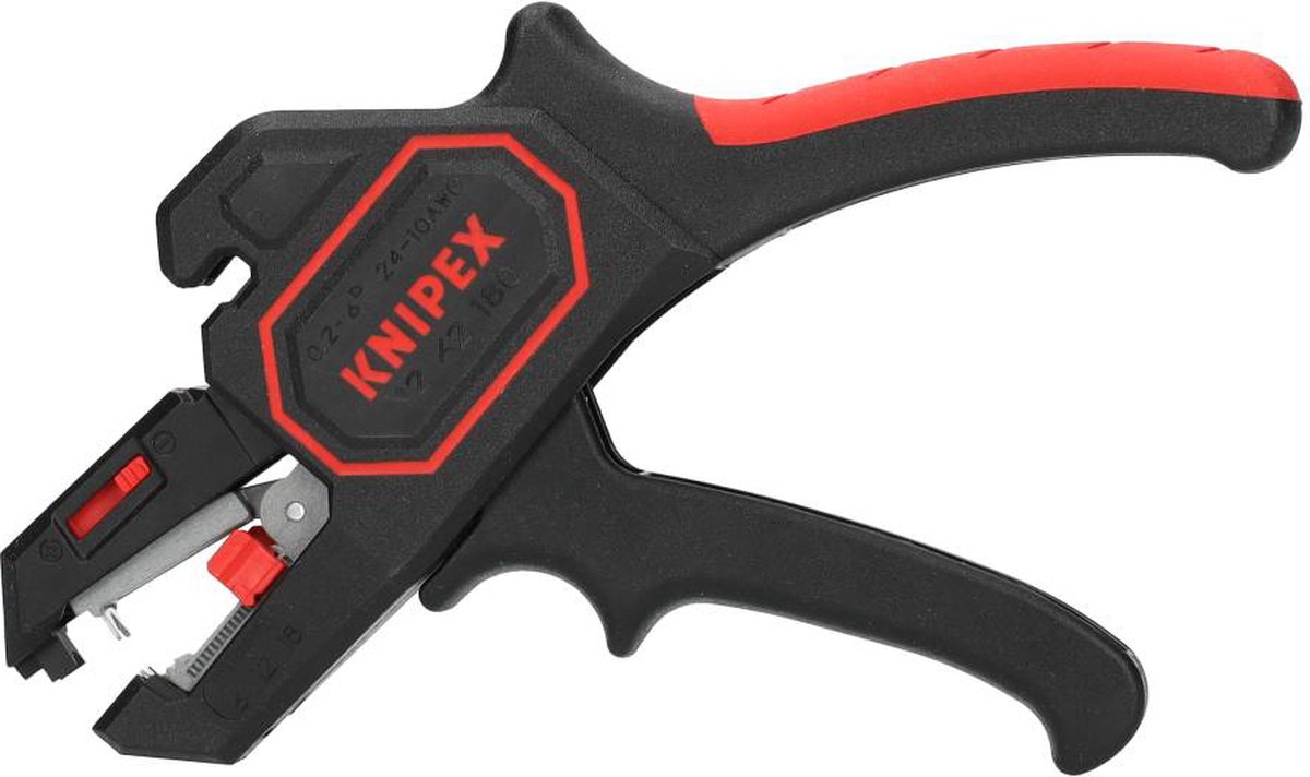 Knipex 12 62 180 SB Automatische afstriptang Knipex 12 62 180 SB Automatische afstriptang