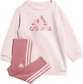adidas Sportswear Essentials Allover Print Legging Set Kids - Kinderen - Roze- 98