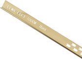 REA Douchestrip t.b.v. Douchecabine - Links - 100 cm - Geborsteld Goud