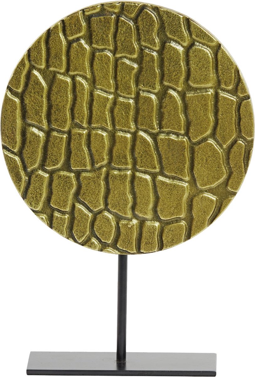 Ornament Persega - Antiek Brons - 36x7,5x51,5 cm - Luxe - Metaal - Moederdag - Moederdag cadeautje - Moederdag cadeau voor mama