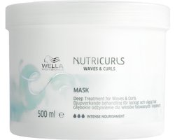 Wella Professionals Nutricurls Waves & Curls Masker - Deep Treatment - Krullend & Golvend Haar 500 ml