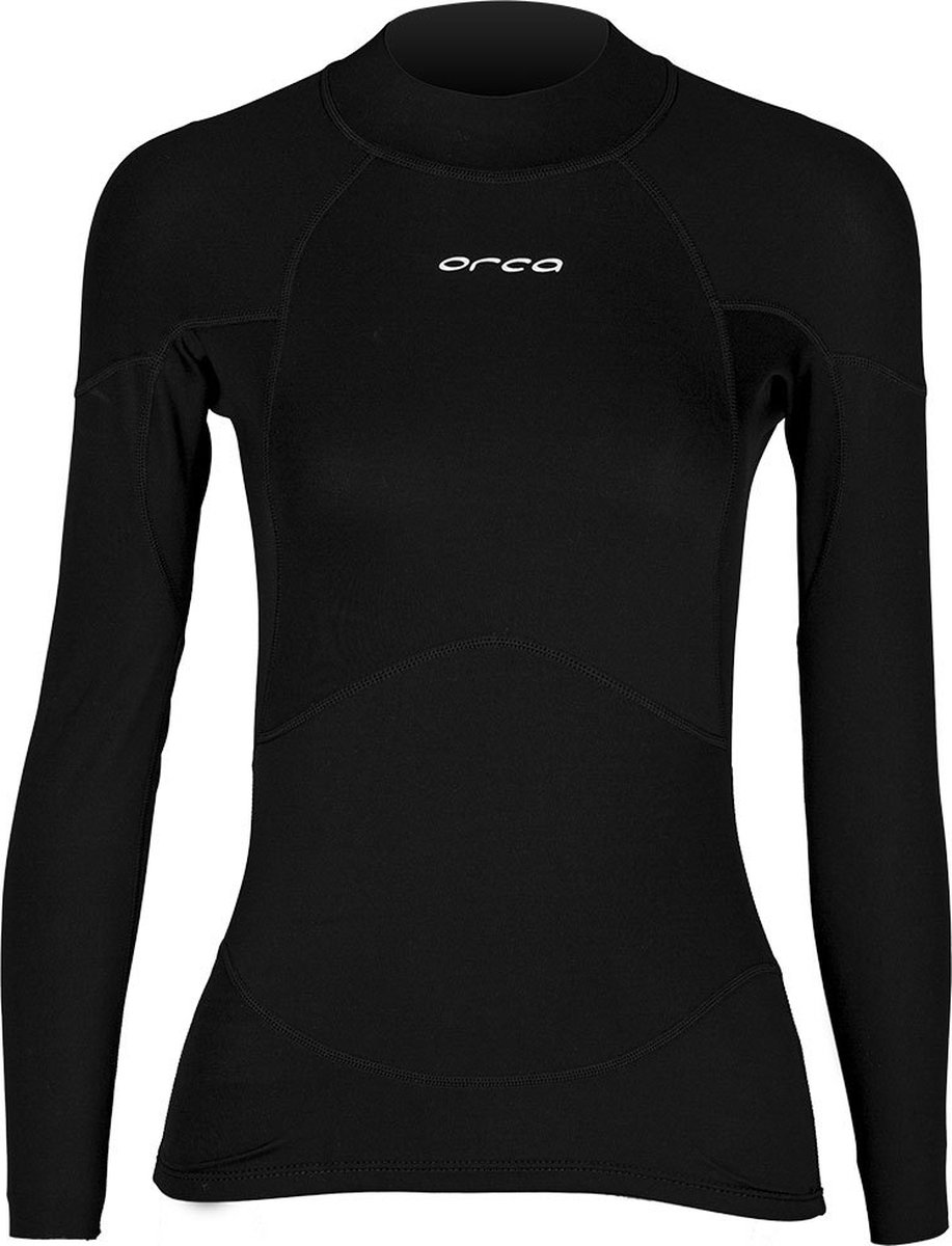 Orca Base Layer Neopreen Dames T-shirt Met Lange Mouwen Zwart L