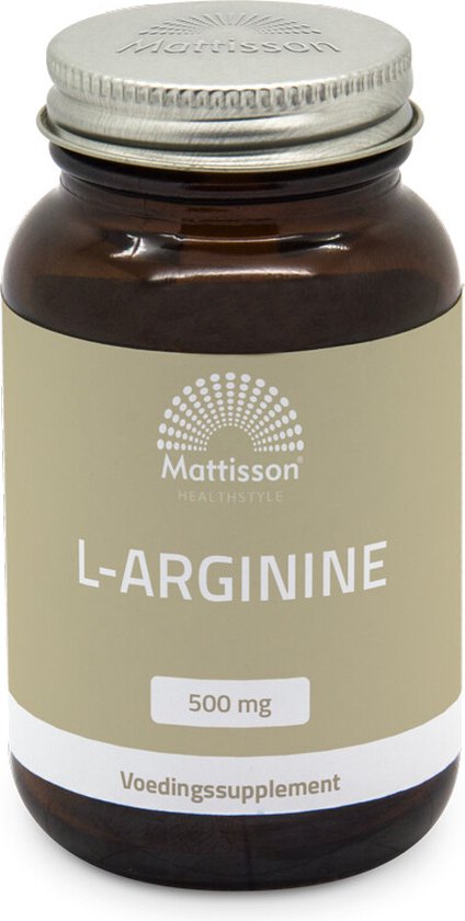 Mattisson - L-Arginine 500 mg - 60 capsules