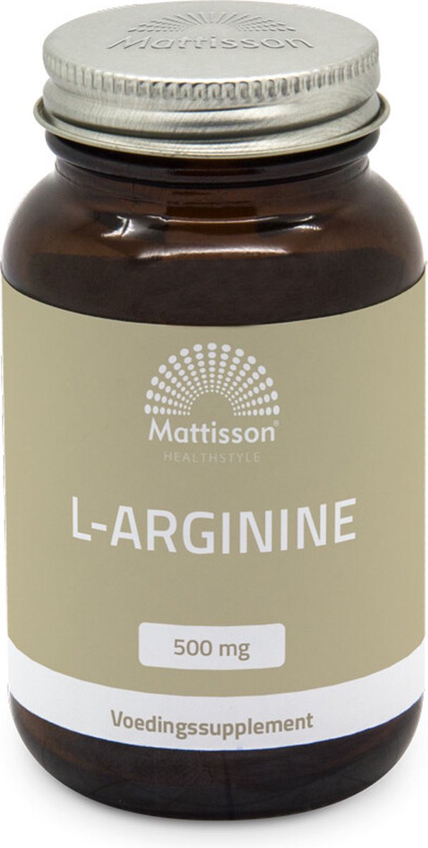 Goedkoopste Mattisson - L-Arginine 500 mg - 60 capsules