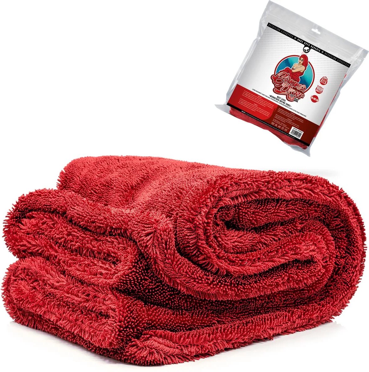 Microfiber droogdoek 50x80cm 1400 GSM, voor in de badkamer, douche Caravan en Camper