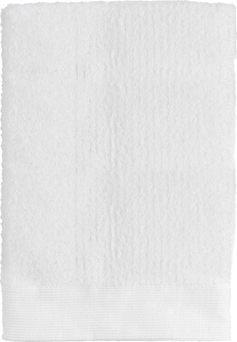 Zone Denmark Classic Handdoeken - 50 x 70 - Hotelkwaliteit - Hoge Absorptie - 100% katoen - 600 g/m2 - Wit