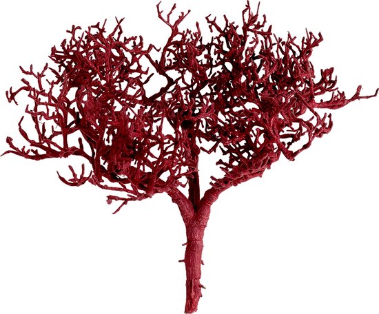 Branche de corail artificielle rouge L20