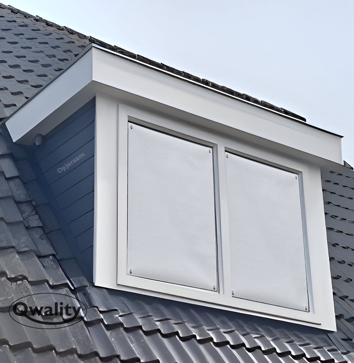 Universele Zonwering met Zuignappen - 100 x 150 cm GRIJS – Schaduwdoek - Zonwering Raam met Zuignappen - Schaduwdoek Zuignap - Zonnescherm – Zonnedoek - Zonnewering Zonder Boren - Vensterzonwering – Zelf op maat maken - Qwality®