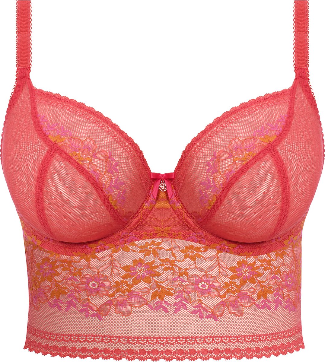 Freya Sydnie Uw Longline Beha - Strawberry Ice - Maat (EU) 75F