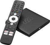 Homatics BoxQ 4K S2 | Android TV Box | Streaming Box | Google Voice Assistant | Netflix | Disney+ | Prime Video | WiFi 5 met Bluetooth 4.2