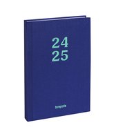 Brepols agenda 2024-2025 - RAINBOW - Dagoverzicht - Donkerblauw - 11.5 x 16.9 cm