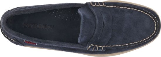 Schoenen Blauw Dan boat flesh out loafers blauw