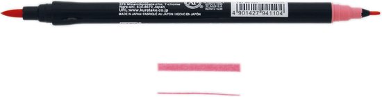 ZIG Art & Graphic Twin Tip brush marker - Light Carmine