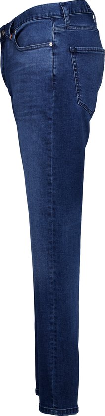 Broek Blauw Super stretch pantalons blauw