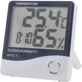 Digitaal weerstation | thermometer| hygrometer | klok | weerstation draadloos binnen buiten | weerstation binnen | weerstation draadloos