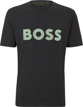 Boss 1 10258989 T-shirt Met Korte Mouwen Zwart M Man