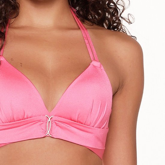 LingaDore Voorgevormde Triangel Bikini Top - 7211TB - Hot pink - 44C