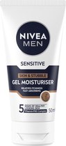 NIVEA MEN Sensitive Skin & Stubble Moisturizer Gezichtsgel 50ml