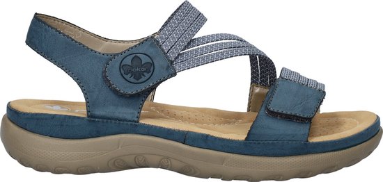 Rieker dames sandaal - Blauw - Maat 40