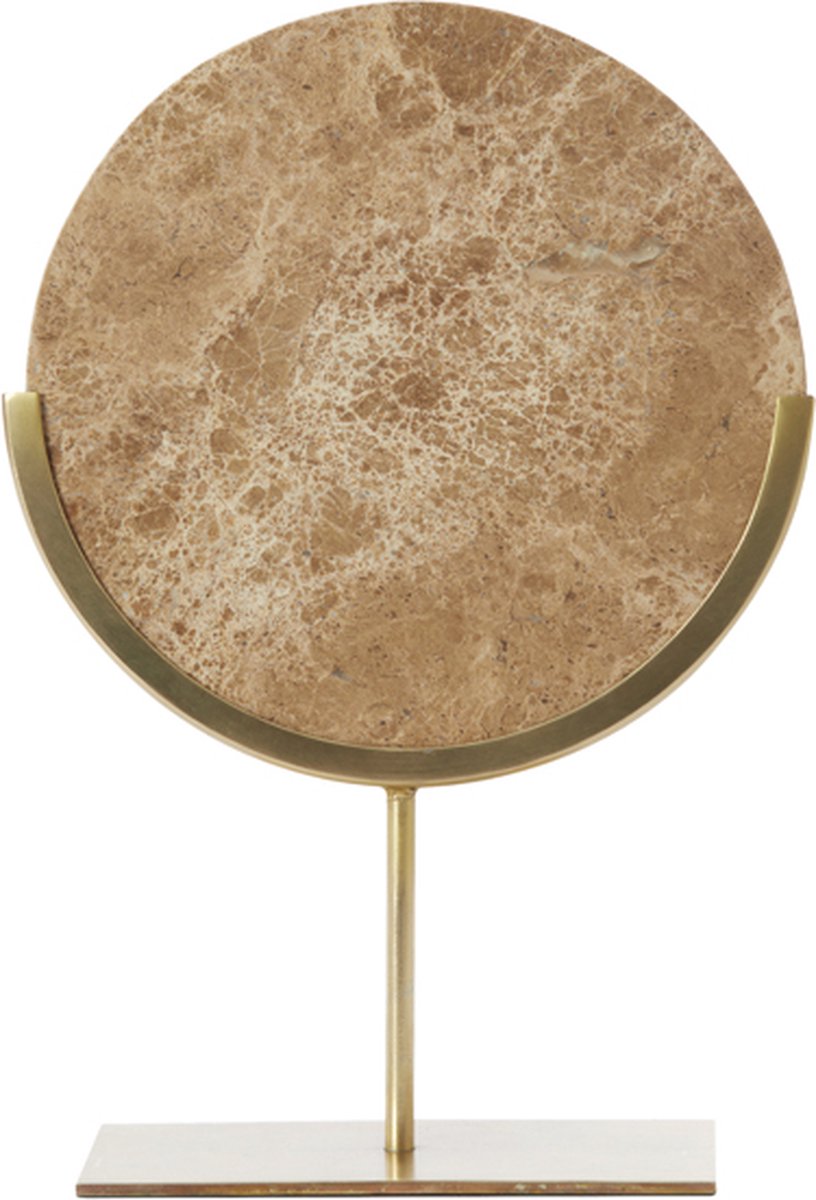 Ornament MORENO - 25.5x10x38.5cm - Bruin