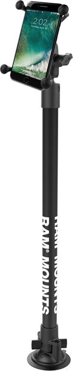 X-Grip® Grote Telefoonhouder met RAM® Twist-Lock™ Base & 45 cm Pole