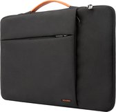 Sounix Laptophoes - 15 inch/ 15.6 inch - Laptop Sleeve met Etui - Laptophoes/ Sleeve - Zwart