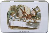 New English Teas Alice in Wonderland Selection Tin met 100 Teabags Mix. English Afternoon - English Breakfast - Earl Grey (TT25)
