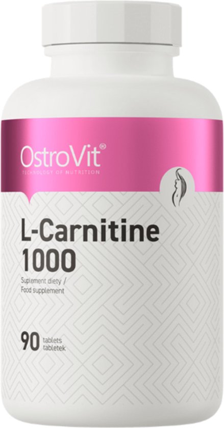 Foto: Ostrovit l carnitine 1000 mg carnitine supplements vetverbranders fatburner afvallen sporten 