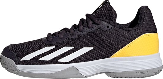 adidas Performance Courtflash Tennis Schoenen - Kinderen - Paars- 33 1/2