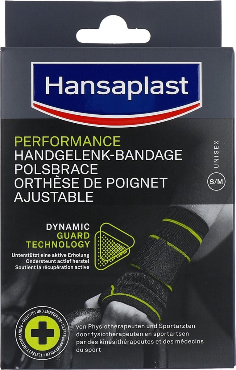 Hansaplast Performance - Sport Polsbrace - One size - Rechter- als linkerpols - Hansaplast