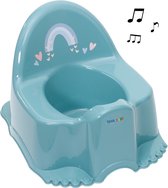 Tega Baby Meteo Eco Turquoise Potje met Muziek PO-080-165
