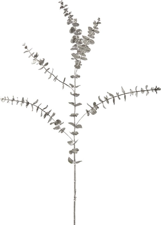 Kunstmatig zilveren eucalyptusblad H116