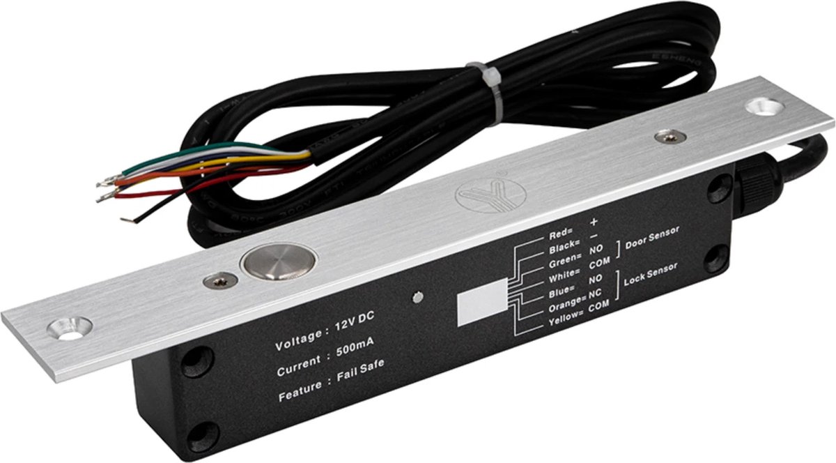 YLI YB-200IP elektrisch grendelslot waterproof inbouw, 800KG, fail safe