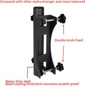 Bol.com Heavy Duty Balkon Paraplu Houder Klem Tuin Hek Parasol Decking Holding Beugel Stand Klem bereik (20mm-63mm) Paraplu Diam... aanbieding