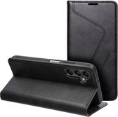 Forcell - Book Case geschikt voor Samsung Galaxy A05S RFID bescherming - Ruimte voor Pasjes - Zwart