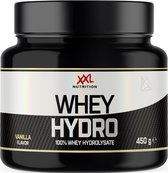 XXL Nutrition - Whey Hydro - Whey Hydrolisaat Eiwit, Proteïne Shake, Eiwitshake, Protein - Vanille - 450 gram