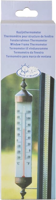Draaibare kozijnthermometer