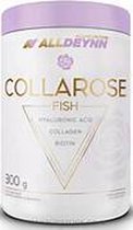 Alldeynn | Collarose | Vis collageen | Orange | 300gr 50 servings | Hyaluronzuur | Biotin | Vrouwen | Supplement | Nutriworld