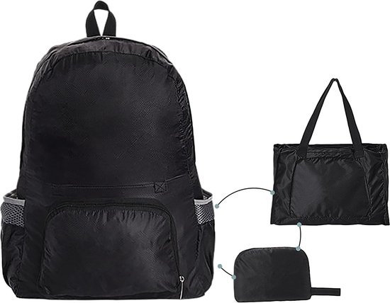 SAIIURV 2 stuks 10 l opvouwbare rugzak, ultralichte rugzakken voor heren, dames en kinderen, outdoor dagrugzak voor stedenreizen, kleine waterdichte wandelrugzak voor kamperen
