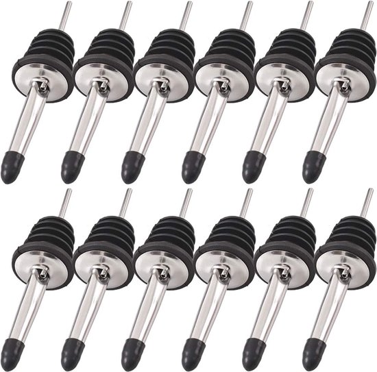 Velaze Cocktail Shaker Set, 10pcs Stainless Steel Bar Tools - Bottle Opener, Pouring Spouts, Measuring Jigger and Wine Stopper, Champagne Martini Shaker Sets (Blue