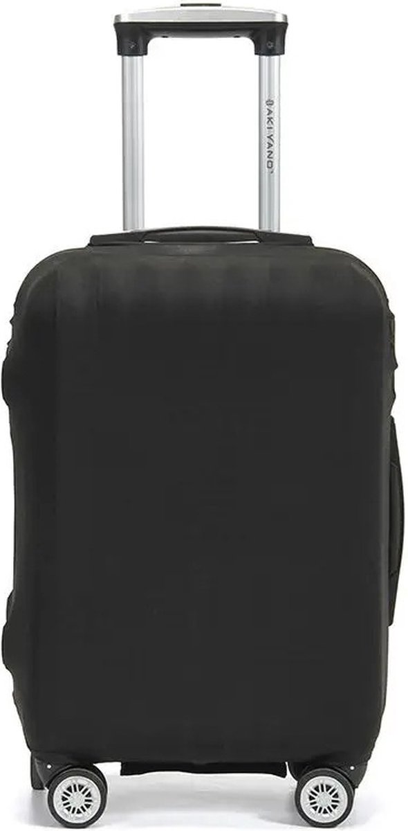 WiseGoods Premium Handbagage Koffer Hoes - Beschermhoes Bagage - Reisaccessoires - Reizen - Reis Accessoires - Flightbag Zwart S