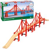 BRIO Dubbele hangbrug - 33683 - uitbreiding voor BRIO World - vanaf 3 jaar