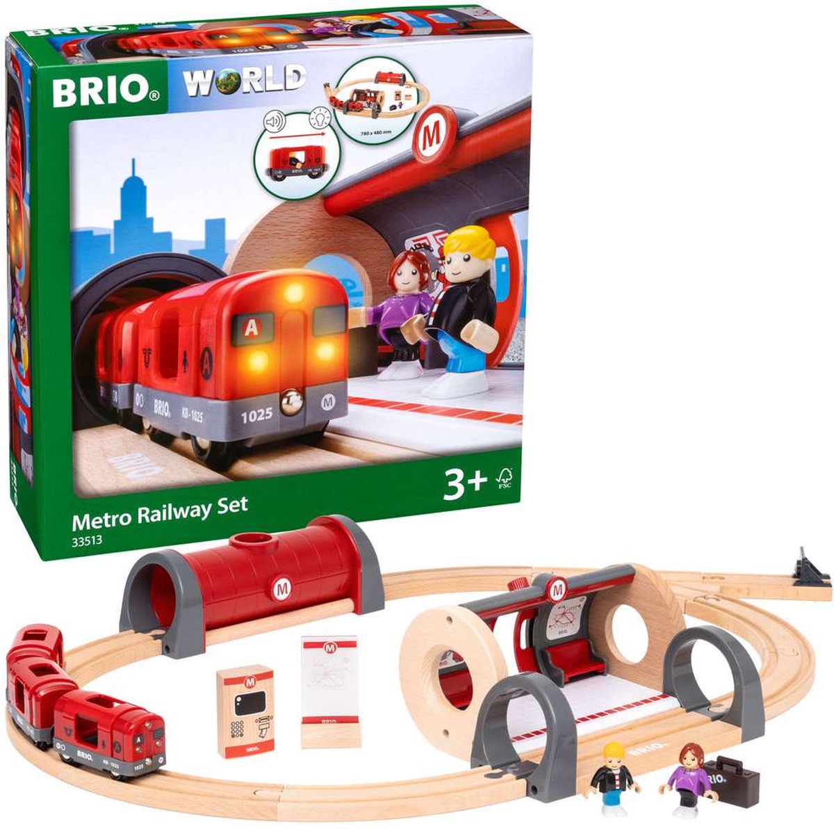 BRIO Metro treinset - 33513 — afbeelding 7