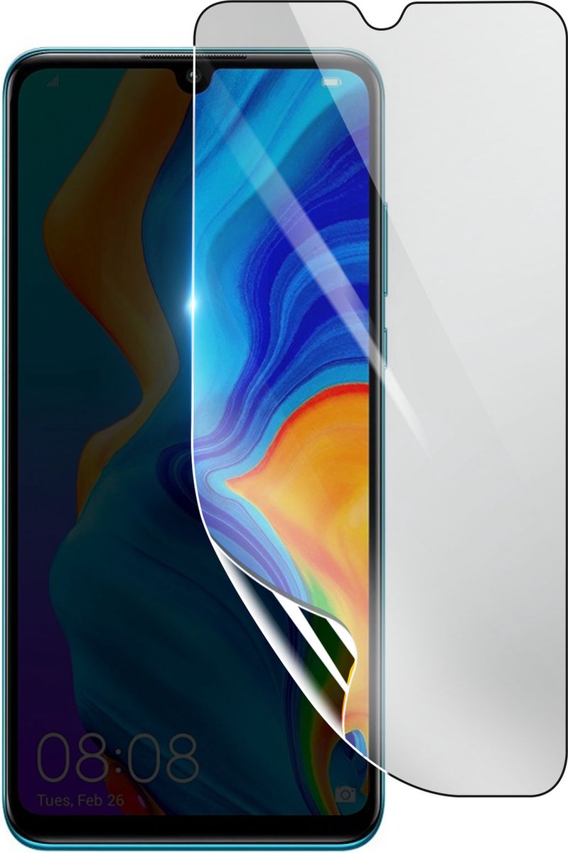3mk, Geschikt voor Huawei P30, Schokbestendige Hydrogel Screenprotector, Transparant