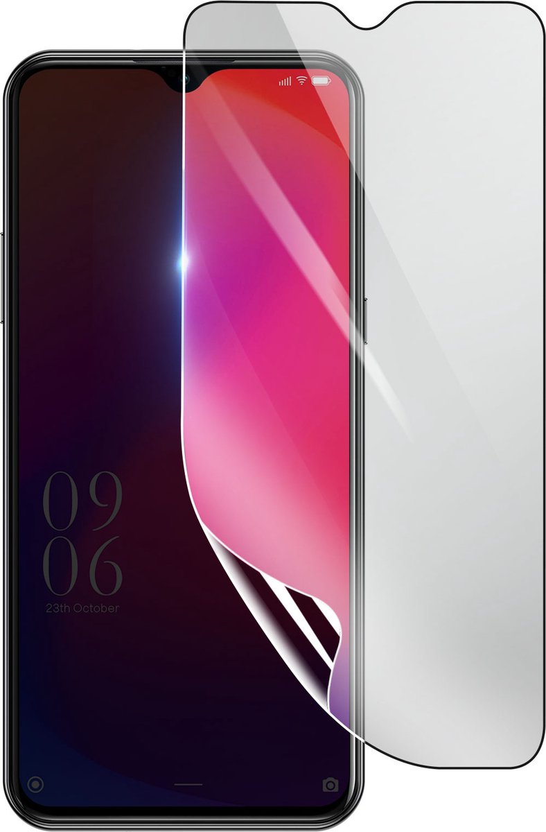 3mk, Geschikt voor Doogee X95, Schokbestendige Hydrogel Screenprotector, Transparant